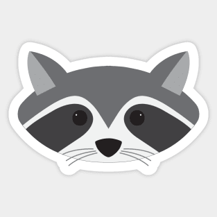 Mod raccoon Sticker